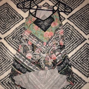 Floral tank top